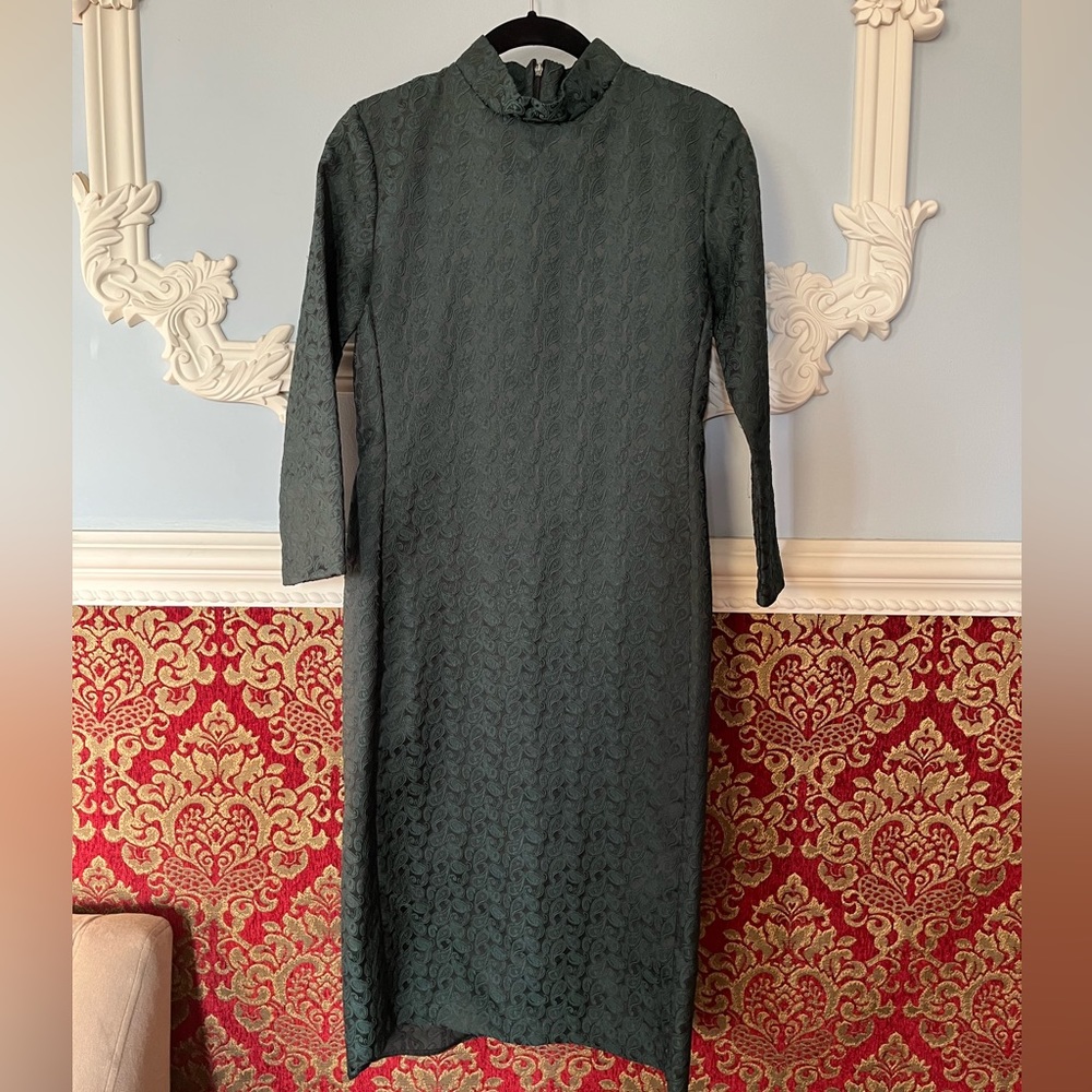 Sister Jane Mock Neck Shift Dress